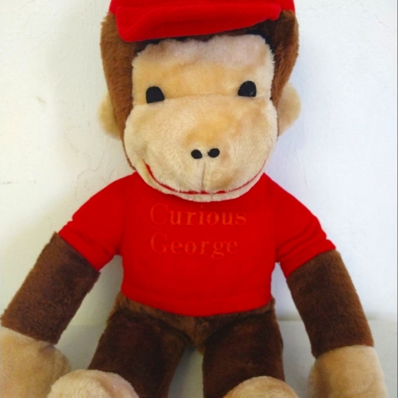 Vintage Curious George Stuffed Animal USA - Picture 3 of 8